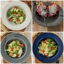 피어몰 이천도자기 돌비 넓은 파스타 플레이트 도자기 접시 그릇 플레이팅 식기, 2호(27cm), 화이트