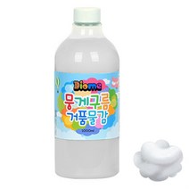 굿템 물감 뭉게구름 거품물감 리필 1000ml 낱색 흰색 미술놀이 물감 물감놀이 유아미술 유아물감, For▶본본품★º