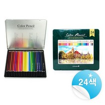 10000 유성색연필 24색세트, 없음