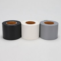 에어컨 테이프 냉동 배관 테이프 75mm 27M 검정 6p #9999EA, 쿠팡 흑색6p