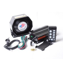 트럭 싸이렌 앰프 100W 자동차 차량용 렉카 미니 큐브 싸이렌 차량 혼 스피커 12v 24v 오토바이 바이크 트럭 트레일러, H + 싱글 플레어 + 싸이렌