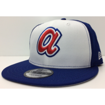 애틀란타 브레이브스 뉴에라 9FIFTY Cooperstown 스냅백 모자 캡 950 Retro