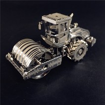 교반기 전동 믹서드릴 MMZ 모델 NANYUAN 3D 금속 키트 시멘트 믹서 엔지니어링 차량 조립 DIY 레이저 컷 퍼, 04 빨간