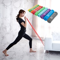 올댓세일 필라테스 라텍스 스트레칭밴드 탄력밴드 고무밴드, 라텍스밴드 블루