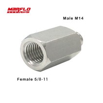 자동차 무선 전동 광택기 M14 로터리 폴리셔 연장 샤프트 관리 연마 액세서리 마플로 자동 디테일링 백킹 플레이트 패드, [01] M14 to M58