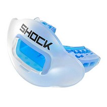 Shock Doctor Max Airflow 2.0 Lip Guard / Mouth Guard for Football 3500. For Youth and Adults OSFA. B, One size (6yrs +)