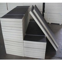 우레탄판넬 냉동 단열 보드 단열 홑강판 지붕 징크락, 우레탄판넬 - 120x60x10cm 알루미늄