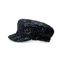 MAISON MICHEL ABBY 시퀸 디테일 보이캡