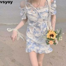 vsyoy 프렌치 슬림 원피스