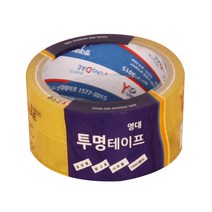 영대투명2절테이프(24mmx25m), 본상품