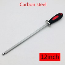 6"/8"/10 칼갈이 세라믹 막대 ABS 손잡이 연마 강철 musat용, 10 12 inch-E