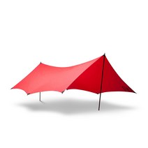 독일 직배송 힐레베르그 Tarp 10XP 백패킹 타프 레드 캠핑 비박
