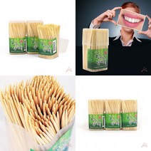 마트498 얇은 대나무요지3P 나무꼬챙이 야유회도시락 식당요지 나무꽂이 나무꼬지 과일컵도시락