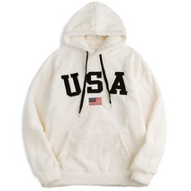 남녀공용 USA 양털후드티 (MDHD160OC)