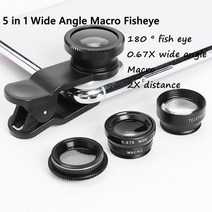 스마트폰 인싸템 망원 확대 접사 어안 렌즈 핸드폰 카메라 범용 줌 휴대 전화 외부 휴대 전화 클립 휴대 전화 경, 04