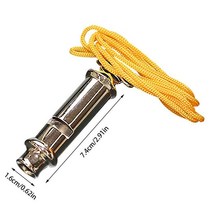 전자호루라기 스테인레스 스틸 야외 비상 인명 구조 호루라기 훈련 스포츠 밀리터리 고주파 호루라기 참조, 한개옵션1, 01 A