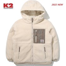 [K2] 케이투 남여공용 리버시블 다운 플리스 비숑(BICHON) TWEED 다운 KUW22571-E1 (L/Beige)