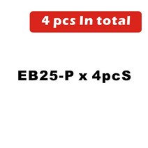호환 구강 B 프로 건강 단계 전동 칫솔 3744D16 용 교체형 어린이 다채로운 칫솔 헤드/노즐 4 개, [06] EB25P 4 pcs