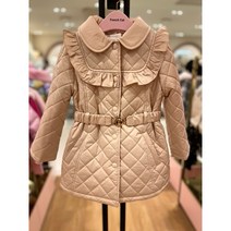 프렌치캣 베이지 퀼팅 자켓K Q31DKK030