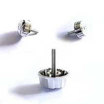 스피닝 릴 용 2pcs 로커 나사 골든슬리버 컬러 낚시 도구 액세서리, 은