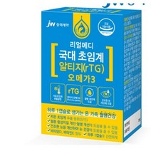 JW중외제약 리얼메디 국대 초임계 알티지 rTG 오메가3, 30.66g, 4박스