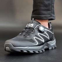 다이얼 가죽 보아 트래킹화 방수 230-280 여성 남성 커플 하이킹화 트레일화 발목 경량 등산화 캠핑화