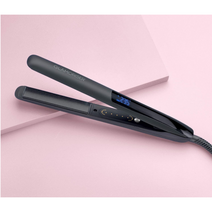 Glamoriser 글래머라이저 세라믹 헤어 스트레이트너 블랙 판 고데기 블루투스 자동, 기본