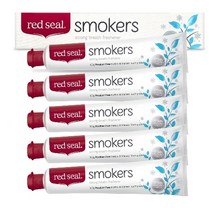 레드씰 스모커스 치약 100gx5개/코스트코치약, 레드씰 스모커스 치약 100gx5개
