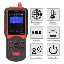 휴대용방사능측정기 라돈측정기 kkmoon 가이거 계수기 핵 방사선 검출기 개인 선량계 x-선 베타 감마 테스터 검출기 방사능 검출기 뜨거운, 하얀