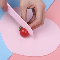 아동용안전칼 아동요리칼 안전인증 아동칼 아동안전칼 플라스틱칼 어린이칼 어린이안전칼 유아안전칼 빵칼, 보라-소