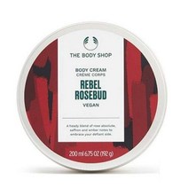 더바디샵 THE BODY SHOP 영국 레벨 로즈버드 바디크림 200ml, 3팩