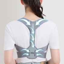 3사이즈 1개 굽은등 교정벨트 자세교정 교정밴드 바른자세 어깨밴드 척추 거북목, 3-자세교정밴드-L