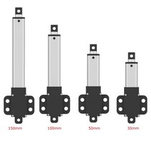 엑츄에이터 엑추에이터 액츄에이터 ACTUATOR 12V 선형 액추에이터 전기 모터 스트로크 길이 30/50/100/150m, 02 Load 50N_03 Stroke 100mm