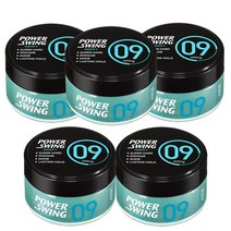 미쟝센 파워스윙 슈퍼하드(포마드왁스09) 80g 헤어왁스, 5개