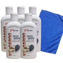 청소용품전문 가죽크리너150ml+150ml+150ml+150ml+150ml 클리너 걸레40x40cm세트, 1개