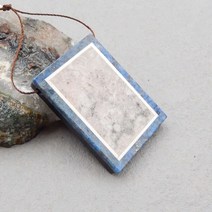 비즈공예 원석 준보석 천연석 펜던트 비드 38x28x6mm 15g 패션 쥬얼리 DIY 목걸이 액세서리 만들기, 한개옵션0