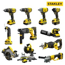 스탠리 20V 팻맥스 전동 임팩 햄머 드릴 샌더기 톱 그라인더 충전 공구 세트, 01.스탠리 드릴 드라이버, 1개