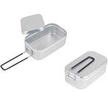 알루미늄 반합 열전도빠름 캠핑 등산 군인, 1-캠핑반합-800ml, 1개