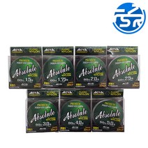 ACRA 앱솔루트 나일론 목줄 60m 낚시줄 민물 바다낚시