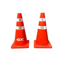 고속도로용 라바콘(주황)마크X 스틸바리케이드 삼각볼라드 우레탄 전선보호대 전선보호 과속방지턱 코너보호대 접착식
