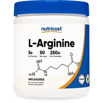 뉴트리코스트 엘 아르기닌 5000mg 파우더 250g, 5g, 1개