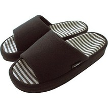 오쿠무라 슬리퍼 M 기준 사이즈 약 23.5-24.5cm 블랙 NEW with 다리 사이즈에 fit 컴포트 NWAA7900 BK