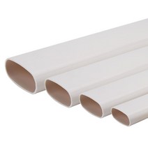 선홈통 물홈통 PVC 지붕 물받이 파이프 배관 자재, 60mm 1.5m