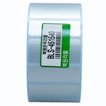 북원라벨 은무지 45X15mm 지관40mm 은무데드롱 BLS-451540
