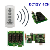BY53 장거리 송수신 무선 리모컨 DC12V 4채널 릴레이 접점타입 각종 ON/OFF 모터제어