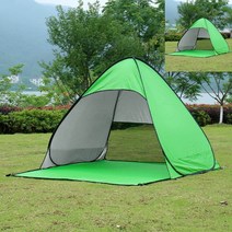 라이프랩 해변 그늘막 텐트 한강 야외 그늘막 텐트 해변 원터치 그늘막 텐트 2인용 햇빛가리개 텐트