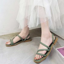 여성 샌들 파는곳 예쁜 여름 신발 뮬슬리퍼 휴가 코디.