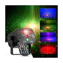 Led Dj 레이저 파티 빛 오로라 패턴 USB 스트로브 조명 98 클럽 크리스마스 생일 무대 프로젝트, USB Rechargeable, 3 Hole 69 Patterns