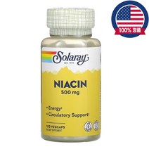 솔라레이 나이아신 니아신 500mg 셀룰로스 셀룰로오스 Niacin 100식물성캡슐
