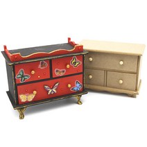 3칸나비보석함 반제품 18x12.5cm M-02-123